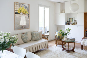 Late For Love - Carla Coulson Limited Edition Fine Art Print, mimosa flowers, flower photography, interior decor, floral art print