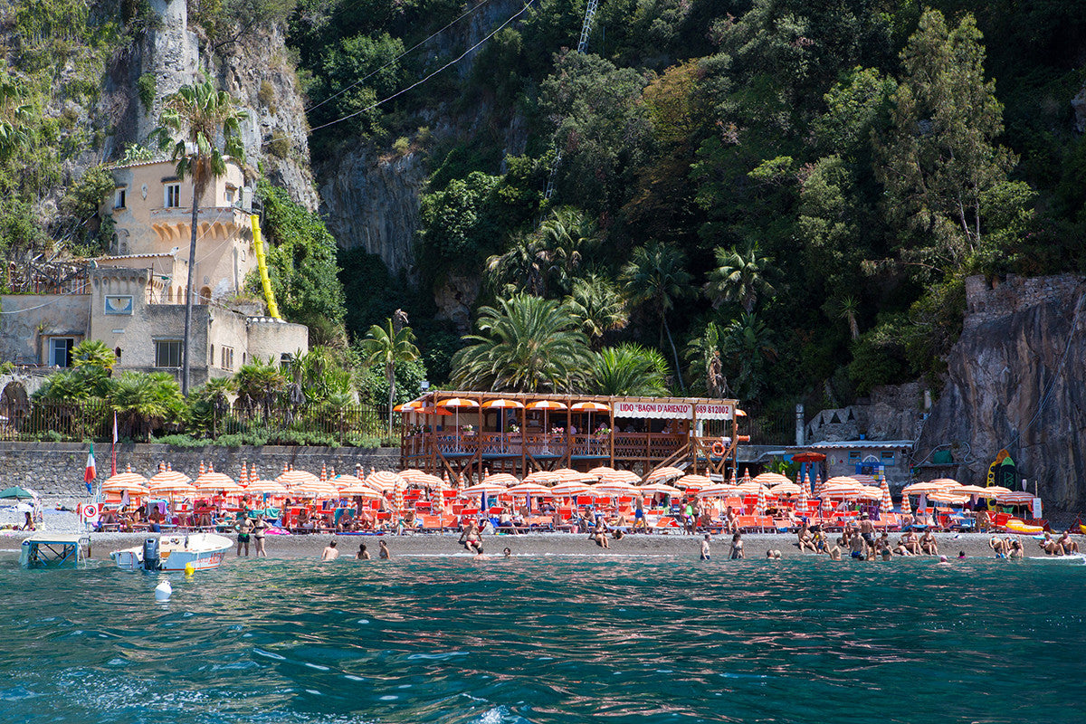 Arienzo Beach - Carla Coulson Limited Edition Fine Art Print, travel photography, Italy, beaches, beach photography