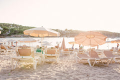 Back Row Spectacle Ibiza - Carla Coulson Limited Edition Fine Art Print, travel photography, Spain, Ibiza, beaches, beach photography
