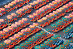 Beach Beds Positano - Carla Coulson Limited Edition Fine Art Print, travel photography, Italy, beaches, beach photography