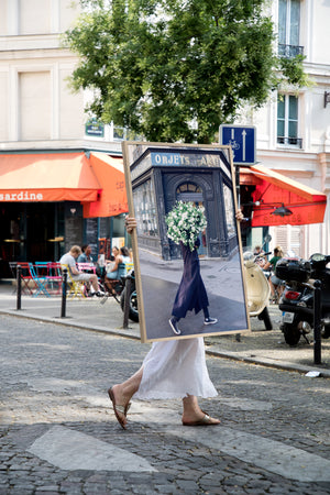 Great Future Ahead - Carla Coulson Limited Edition Fine Art Print, Lisianthus flowers, flower photography, floral art print