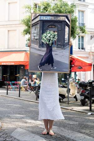 Great Future Ahead - Carla Coulson Limited Edition Fine Art Print, Lisianthus flowers, flower photography, floral art print