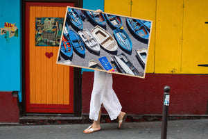 Boats Praiano - Carla Coulson Limited Edition Fine Art Print, travel photography, Italy, beaches, beach photography