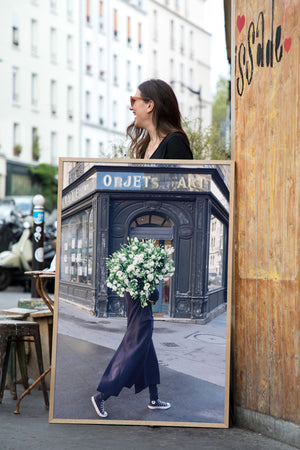 Great Future Ahead - Carla Coulson Limited Edition Fine Art Print, Lisianthus flowers, flower photography, floral art print