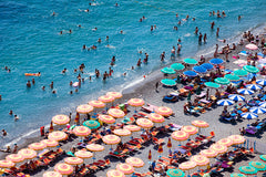 Position Melee - Carla Coulson Limited Edition Fine Art Print, travel photography, Italy, beaches, beach photography