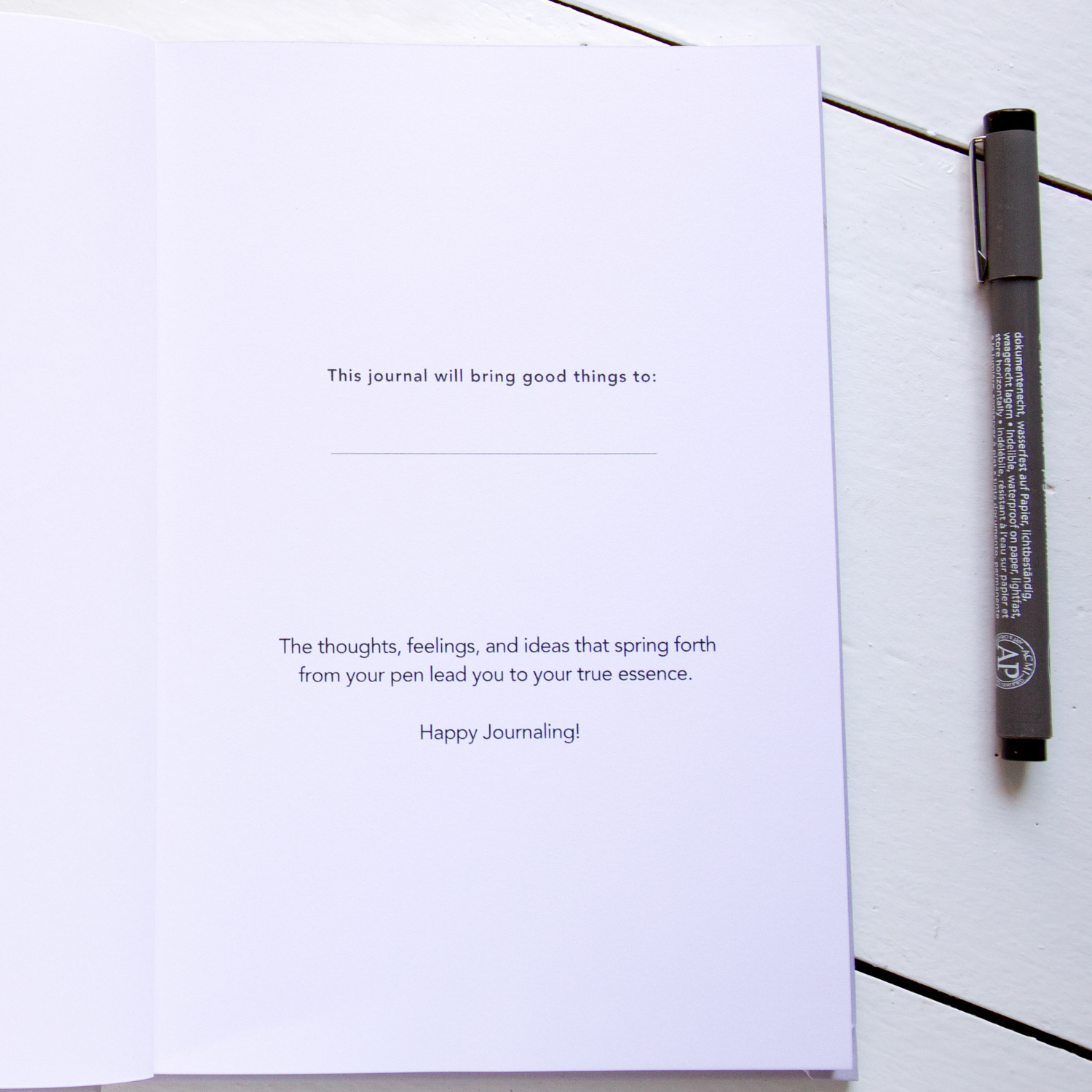 Free and Fearless - Hardcover Journal