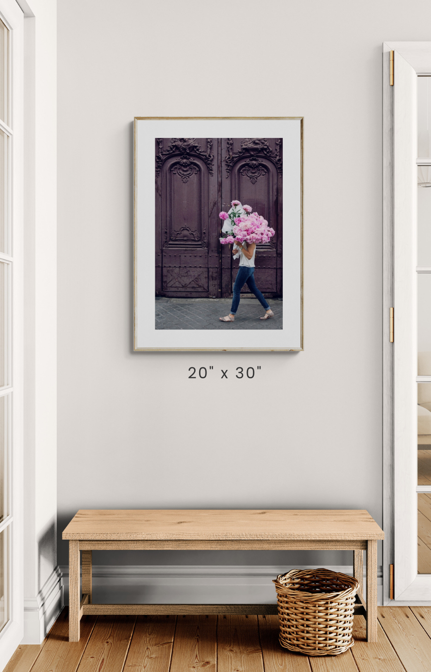 Girl On A Mission - Peonies St Germain Des Pres