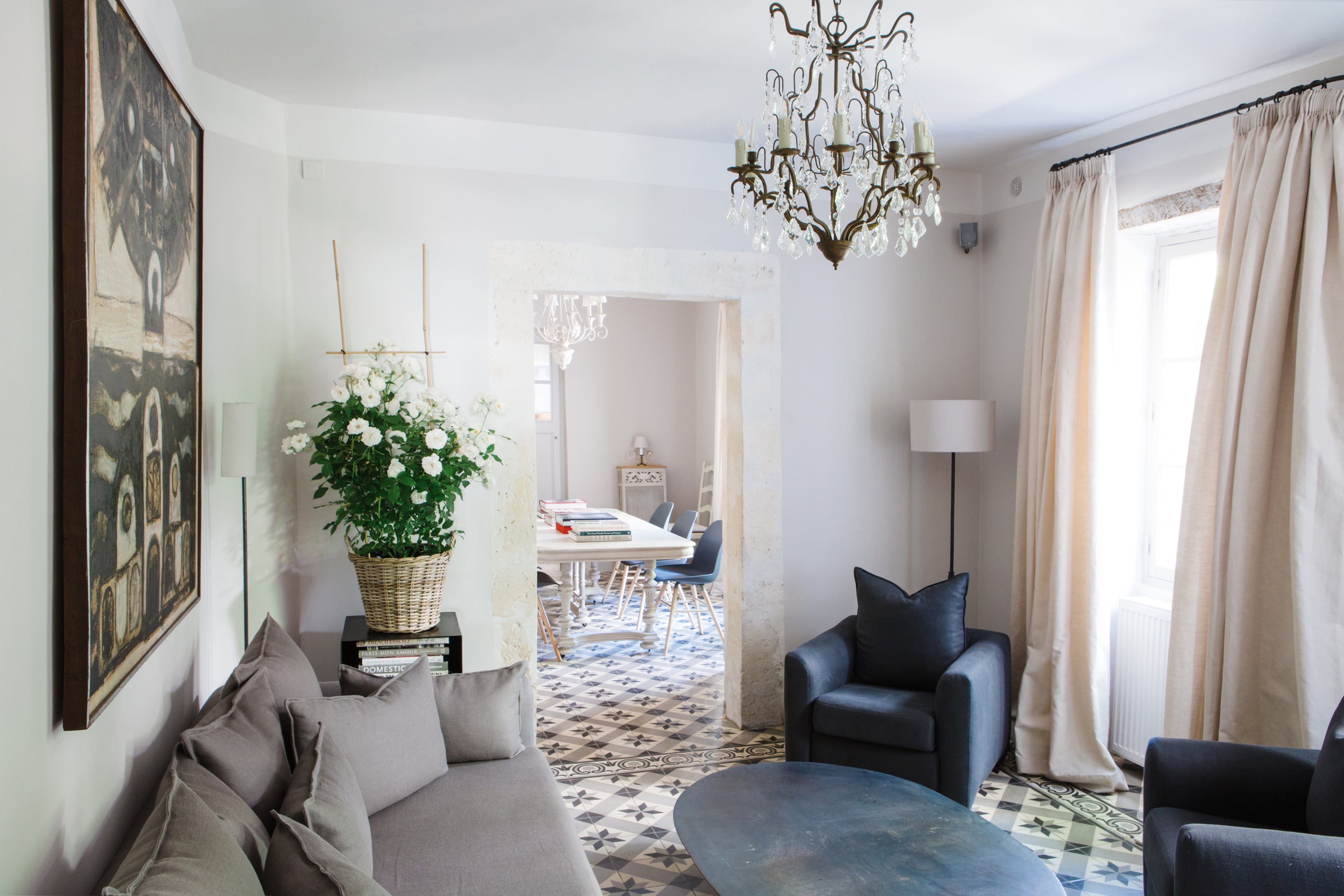Luxury hotel suite, sophisticated decor and soft lighting — Carla Coulson