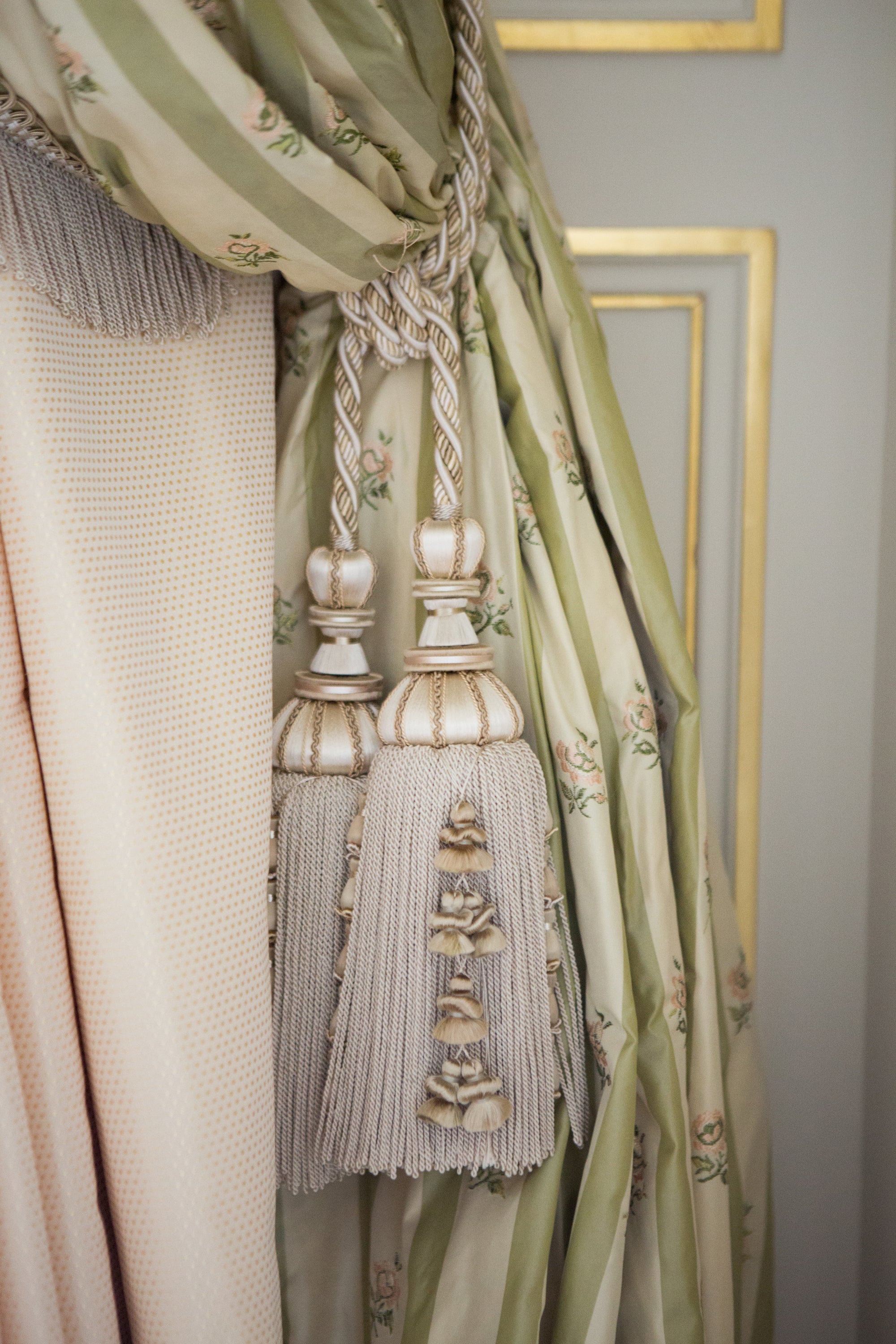 Luxury hotel suite with natural textures — editorial photography by Carla Coulson