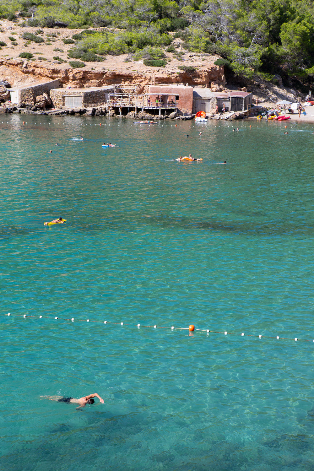 The Swimmer in Paradise