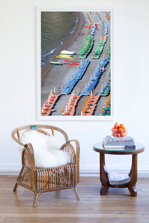 Fornillo Before The Bodies - Carla Coulson Limited Edition Fine Art Print, beaches, travel photography, Italy, beach photography, interior design