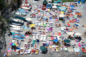 Furore Fjord Beach - Carla Coulson Limited Edition Fine Art Print, travel photography, Italy, beaches, beach photography