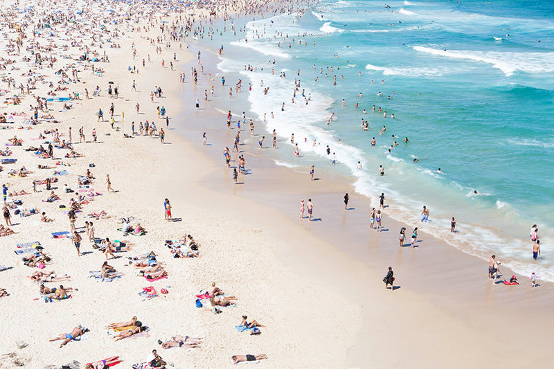 Bondi water jungle - Carla Coulson Limited Edition Fine Art Print, travel photography, Australia, Sydney, Bondi beach, beaches, beach photography
