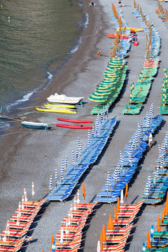 Fornillo Before The Bodies - Carla Coulson Limited Edition Fine Art Print, beaches, travel photography, Italy, beach photography