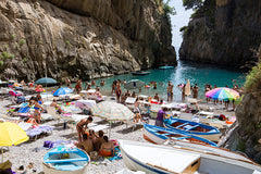 Furore Retro - Carla Coulson Limited Edition Fine Art Print, travel photography, Italy, beaches, beach photography