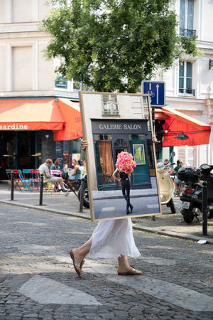 I Believe In Me - Carla Coulson Limited Edition Fine Art Print, peonies, floral art print, flower photography