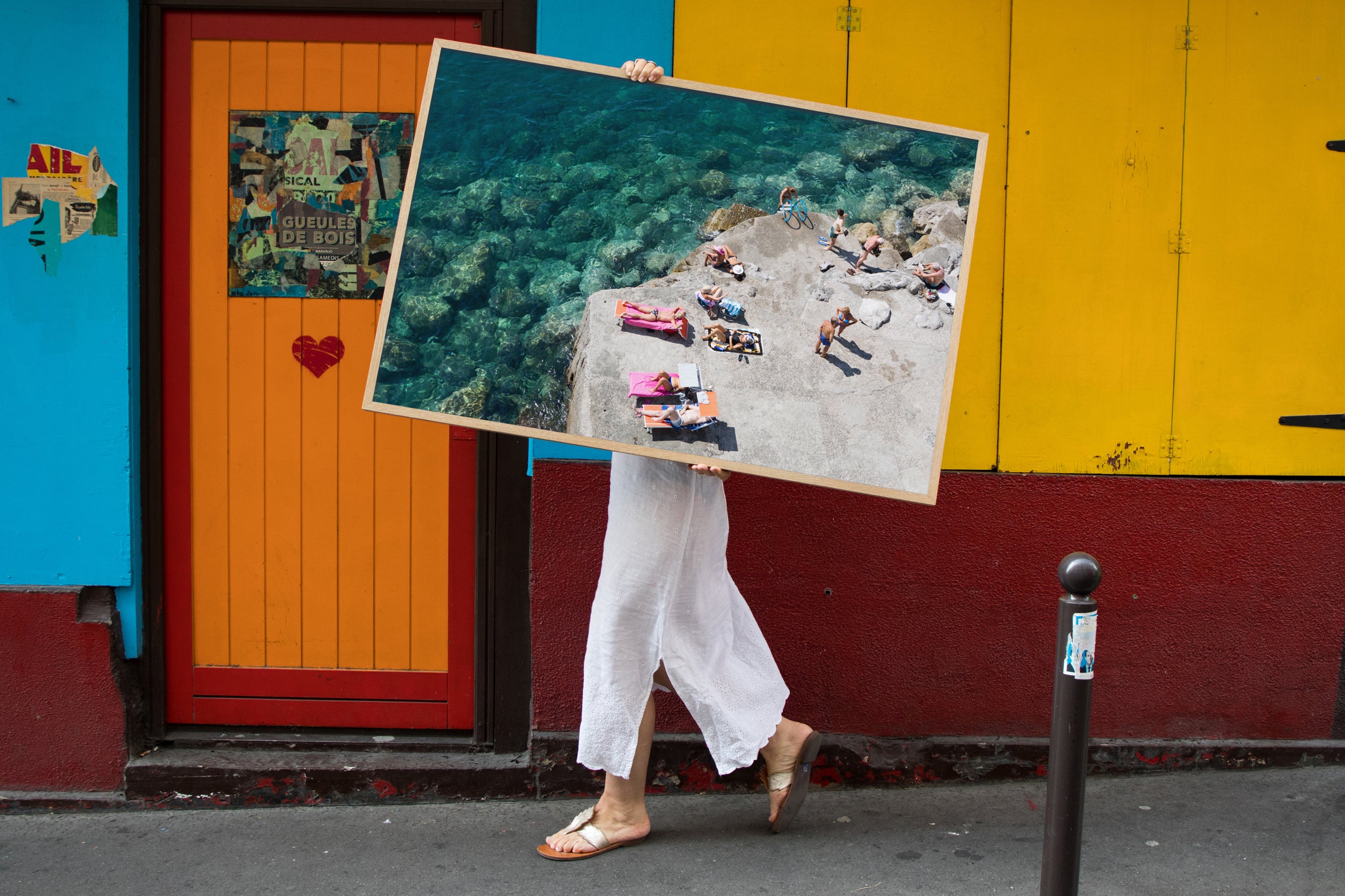 Atrani Chat - Carla Coulson Limited Edition Fine Art Print