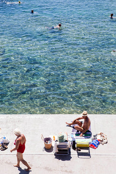 Wylies Baths The Chat - Carla Coulson Limited Edition Fine Art Print, travel photography, Australia, Sydney, Bondi beach, beaches, beach photography