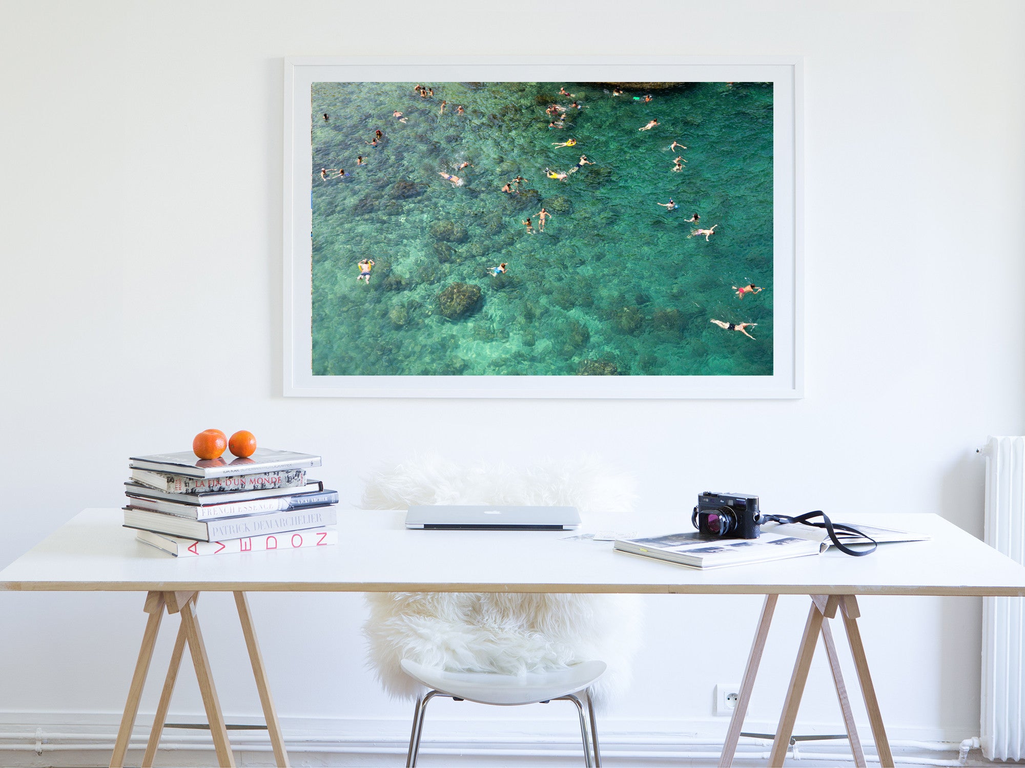 Swimmers Polignano A Mare - Carla Coulson Limited Edition Fine Art Print, travel photography, Italy, beaches, beach photography, interior design