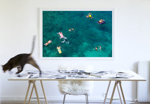 Floating Polignano A Mare - Carla Coulson Limited Edition Fine Art Print, travel photography, Italy, beaches, beach photography, interior design