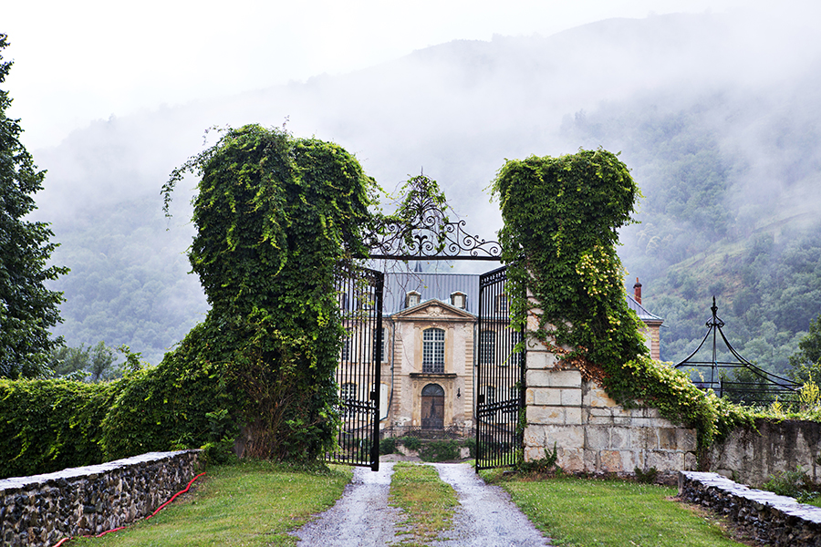 Chateau Gudanes, carla coulson, french gates, ironwork, french chateau, karina waters