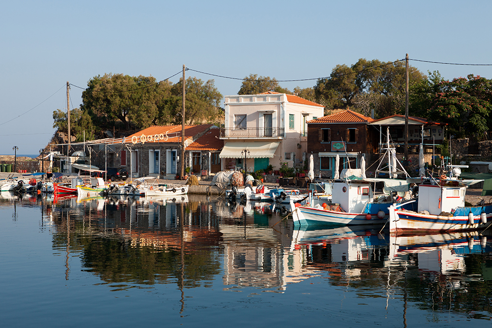 Lesvos, Molyvolos, Greek Island, Carla Coulson, fishing boats, greek port, greek holiday,
