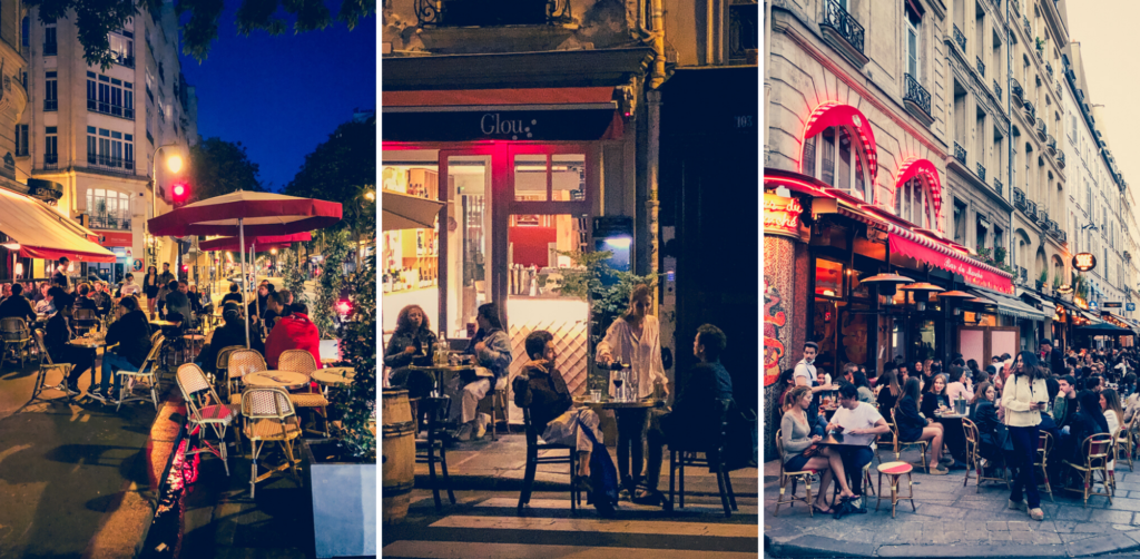 cafe life in paris