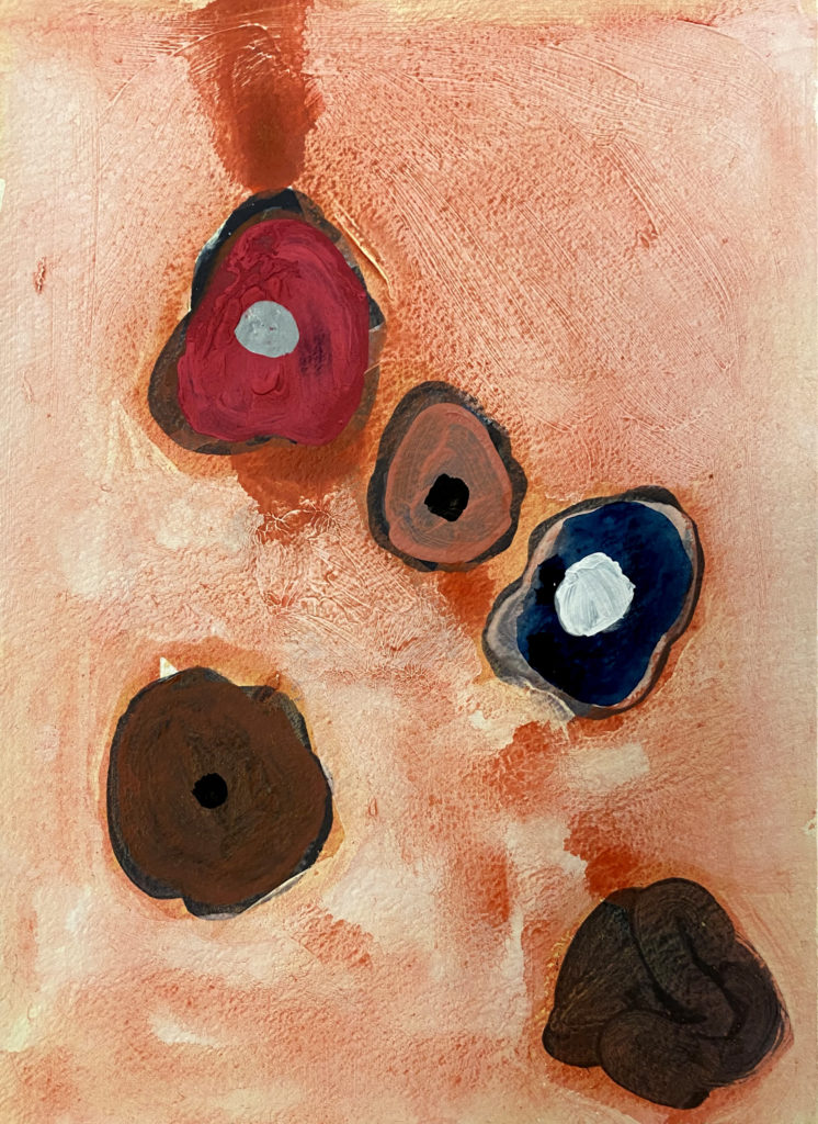 laura horrocks, artwork, abstract art, colourful art, wall art, walls of love, Orange Crush by Laura Horrocks