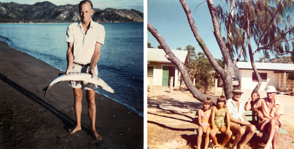 carla coulson, dad on the beach, saying goodbye